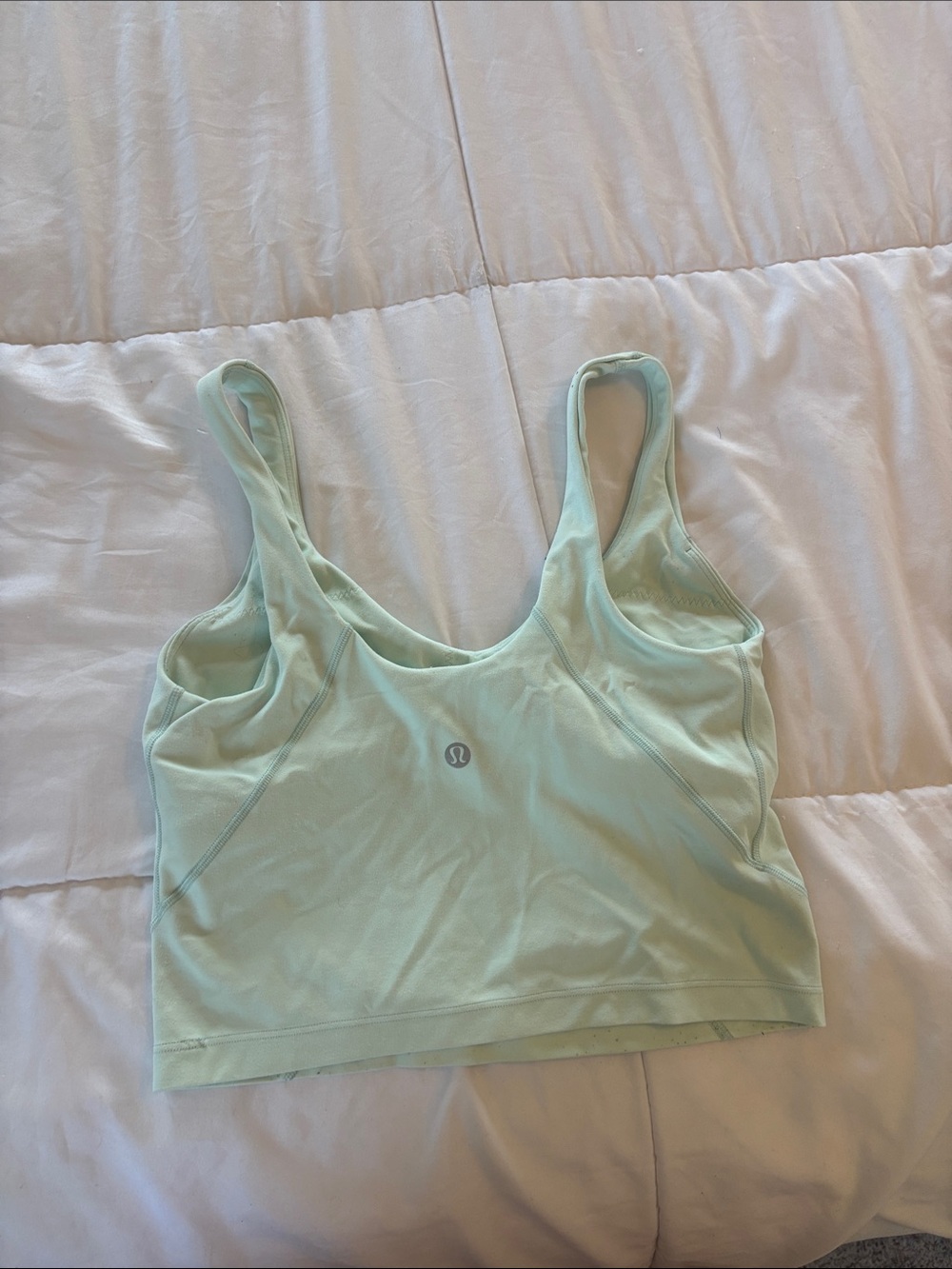 lululemon Align Tank Light Mint Sculpt Scoop Sports Bra